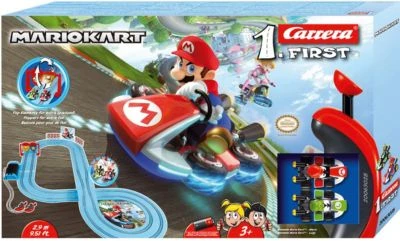 CARRERA FIRST - Nintendo Mario Kart Autorennbahn Für Kinder Ab 3 Jahren Mit Mario Und Luigi 3 CARRERA FIRST - Nintendo Mario Kart Autorennbahn Für Kinder Ab 3 Jahren Mit Mario Und Luigi