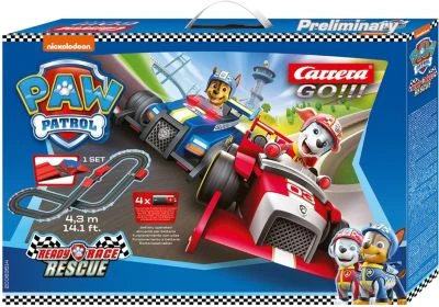 CARRERA GO!!! - PAW Patrol - Ready, Race & Rescue Autorennbahn Mit Chase Und Marshall, Starterpaket Mit Sprungschanze 3 CARRERA GO!!! - PAW Patrol - Ready, Race & Rescue Autorennbahn Mit Chase Und Marshall, Starterpaket Mit Sprungschanze
