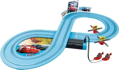 CARRERA FIRST - Disney·Pixar Cars - Power Duell Autorennbahn Für Kinder Ab 3 Jahren Mit Lightning McQueen Und Jackson Storm 4 CARRERA FIRST - Disney·Pixar Cars - Power Duell Autorennbahn Für Kinder Ab 3 Jahren Mit Lightning McQueen Und Jackson Storm – Bild 2