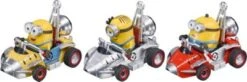 CARRERA Pull & Speed - Minions Pull Back Auto Mit Rückziehmotor, 3er Pack