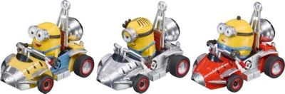 CARRERA Pull & Speed - Minions Pull Back Auto Mit Rückziehmotor, 3er Pack 3 CARRERA Pull & Speed - Minions Pull Back Auto Mit Rückziehmotor, 3er Pack