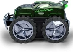 CARRERA RC - 2,4GHz Ultimate Terrain Vehicle (UTV) Stunt Car, Ferngesteuertes Auto Für Kinder Ab 6 Jahren, 4WD Offroad Fahrzeug, 2in1 Auf Knopfdruck Zwischen Rädern Und Kettenantrieb Wechseln, Sprit -Carrera 19778447 04