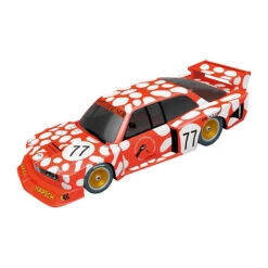 Carrera 20030974 Digital 132 BMW 320 Turbo Flachbau "Team Oppitzhauser, No.77" Orange/weiss Fahrzeug