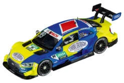 Carrera 20031016 Digital132 Audi RS5 DTM "M. Rockenfeller #99 Twin Busch" Blau/gelb Fahrzeug