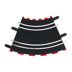 Carrera 20061611 Kurve 1/45° (4 Stück) Für Carrera Autorennbahn