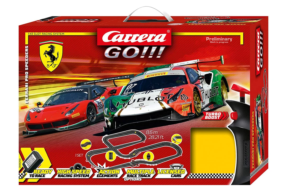Carrera 20062551 GO!!! Autorennbahn "Ferrari Pro Speeders" 4 Carrera 20062551 GO!!! Autorennbahn "Ferrari Pro Speeders" – Bild 2
