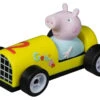 Carrera 20065029 FIRST Peppa Pig - George Gelb Fahrzeug Für Autorennbahn -Carrera 20065029 Peppa Pig George gelb