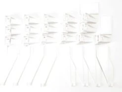 CARRERA DIGITAL 132/124/Evolution - Leitplankenhalterungen, Autorennbahn Zubehör