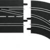 CARRERA DIGITAL 132/124 - Spurwechselkurve Rechts, Außen Nach Innen, Autorennbahn Zubehör -Carrera 21020024 01