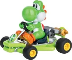 CARRERA RC - 2,4GHz Mario Kart Pipe Kart Yoshi, Ferngesteuertes Auto Ab 6 Jahren