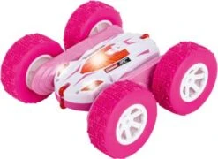 CARRERA RC Stunt Car 2,4GHz Mini Turnator In Pink - 360° Flip-Action, Ferngesteuertes Auto Ab 6 Jahren