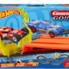 CARRERA GO!!! - Hot Wheels 4,3 M Autorennbahn, Starterpaket Mit Sprungschanze Und Feuerring -Carrera 24780379 01