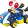 CARRERA RC - 2,4GHz Mario Kart Mini RC Toad, Ferngesteuertes Auto Für Kinder Ab 6 Jahren