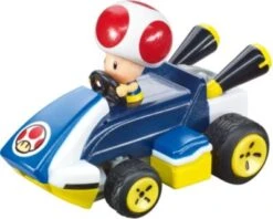 CARRERA RC - 2,4GHz Mario Kart Mini RC Toad, Ferngesteuertes Auto Für Kinder Ab 6 Jahren