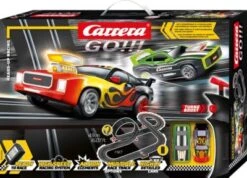 CARRERA GO!!! - Heads-Up Racing Autorennbahn Mit US Muscle Cars