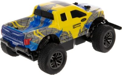 CARRERA RC - 2,4GHz Ford F-150 Raptor Y/B D/P, Maßstab 1:20, Bis Zu 25 Km/h, Ferngesteuertes Auto Für Kinder Ab 8 Jahren 5 CARRERA RC - 2,4GHz Ford F-150 Raptor Y/B D/P, Maßstab 1:20, Bis Zu 25 Km/h, Ferngesteuertes Auto Für Kinder Ab 8 Jahren – Bild 3