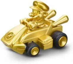 CARRERA RC - 2,4GHz Mario Kart Mini RC Mario - Gold, Ferngesteuertes Auto Für Kinder Ab 6 Jahren