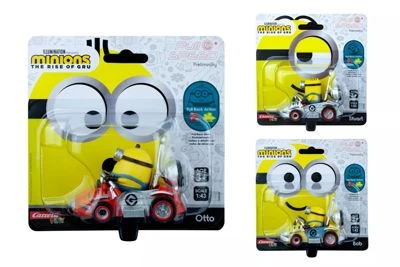 CARRERA Pull & Speed - Minions Blister Pull Back Auto Mit Rückziehmotor, Sortiert 3 CARRERA Pull & Speed - Minions Blister Pull Back Auto Mit Rückziehmotor, Sortiert