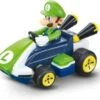 CARRERA RC - 2,4GHz Mario Kart Mini RC Luigi, Ferngesteuertes Auto Für Kinder Ab 6 Jahren -Carrera 25980959 01
