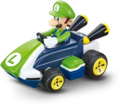 CARRERA RC - 2,4GHz Mario Kart Mini RC Luigi, Ferngesteuertes Auto Für Kinder Ab 6 Jahren 3 CARRERA RC - 2,4GHz Mario Kart Mini RC Luigi, Ferngesteuertes Auto Für Kinder Ab 6 Jahren