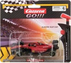 CARRERA GO!!! - Slot Car - Ferrari F1-75 ,,,"Sainz, No.55,,," -Carrera 26038701 05