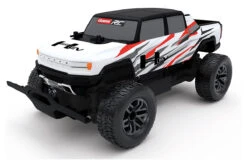 Carrera 370182022 GMC Hummer EV Weiss/schwarz/rot R/C Fahrzeug (Metal Gear)