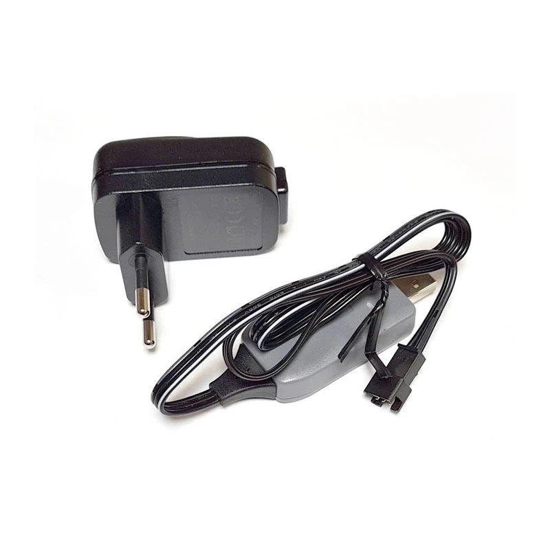 Carrera 370600071 Quick Charger SET - 5V 2,4A USB Netzteil GS+ USB Kabel Für 6,4V LifePo4 Battery